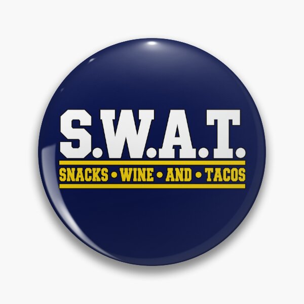 Item preview, SWAT Snacks Wine And Tacos Funny Food Wine Lover designed and sold by ZIGLWORKS.