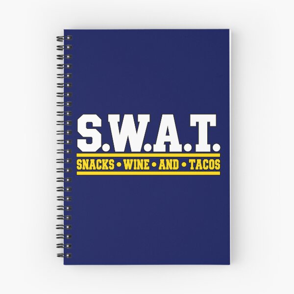 Item preview, SWAT Snacks Wine And Tacos Funny Food Wine Lover designed and sold by ZIGLWORKS.
