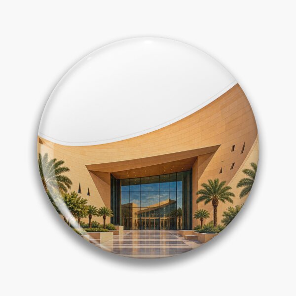 Item preview, National Museum Saudi Arabia Riyadh | Iconic Saudi Heritage Landmark designed and sold by DesertInkArt.