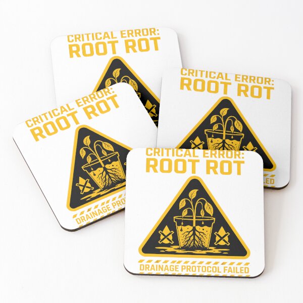 Item preview, Critical Error Root Rot Warning Funny Plant Parent designed and sold by ThirdShiftLab.