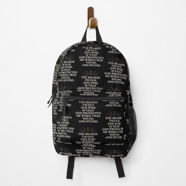 Item preview, The Reason I'm Old and Wise is that God Protected Me designed and sold by Redgiant87x.