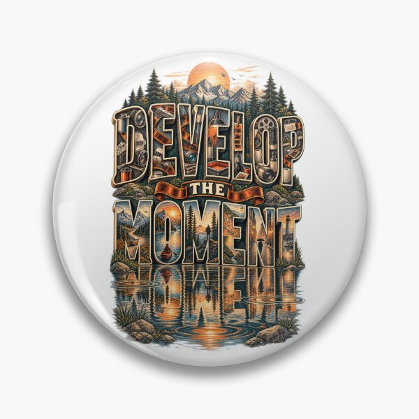 Item preview, Develop the Moment – Analog Photography Reflection designed and sold by Golden Era Studio.