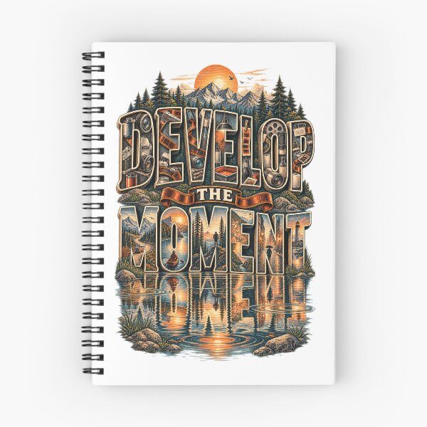 Item preview, Develop the Moment – Analog Photography Reflection designed and sold by Golden Era Studio.