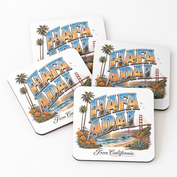 Item preview, California Golden Coast Hafa Adai designed and sold by BlissBlvdShop.