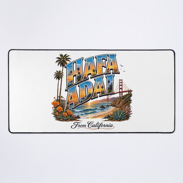 Item preview, California Golden Coast Hafa Adai designed and sold by BlissBlvdShop.
