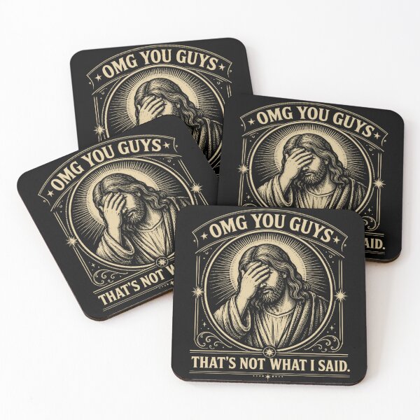 Item preview, Funny Jesus, Thats Not What I Said, Sarcastic Religious, Funny Meme, Christianity Humor designed and sold by Cchotlan.