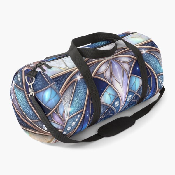 Item preview, Sparkling Blue and Bronze Fractal with Stone Background designed and sold by Frackxion.