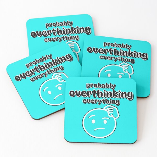 Item preview, Probably Overthinking Everything Graphic designed and sold by Snedsdigital.