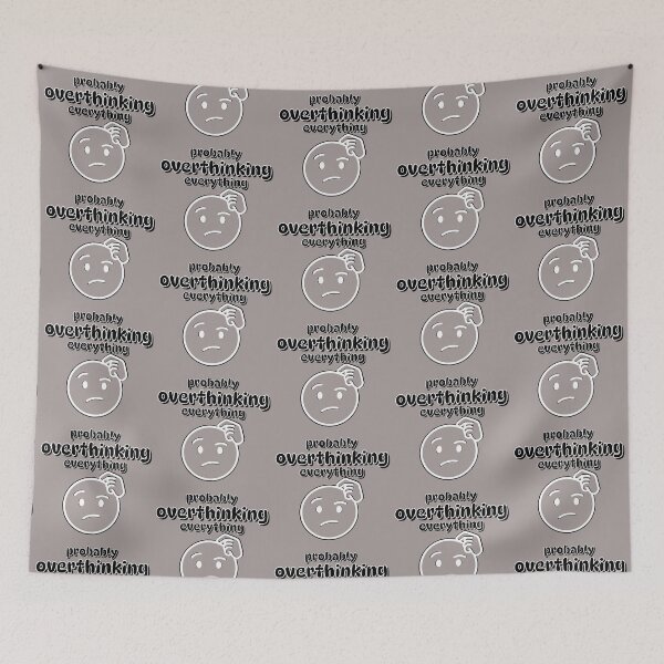 Item preview, Probably Overthinking Everything Graphic designed and sold by Snedsdigital.