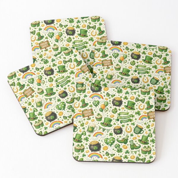 Item preview, Festive St. Patrick’s Day Lucky Pattern designed and sold by Military Insignia Products.