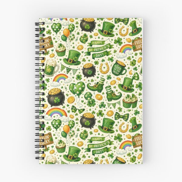 Item preview, Festive St. Patrick’s Day Lucky Pattern designed and sold by Military Insignia Products.