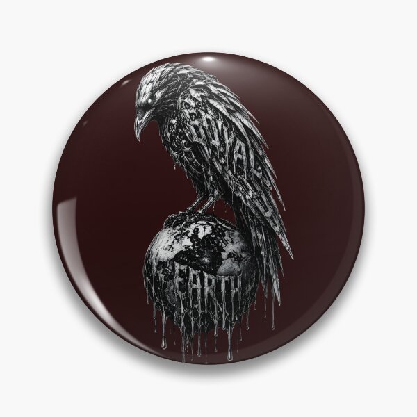 Item preview, Royal Earth Gothic Raven Crow Art designed and sold by RoyalEarthstore.