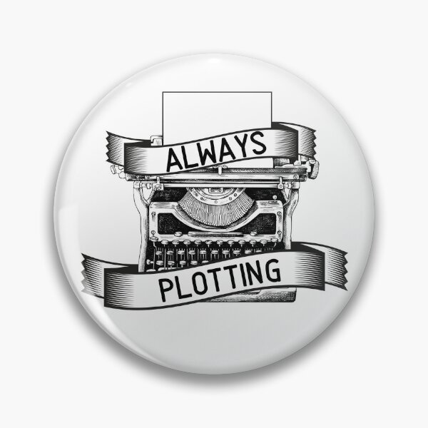 Item preview, Writer Life - Always Plotting designed and sold by humnoo.