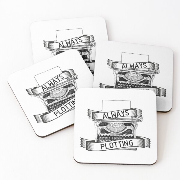 Item preview, Writer Life - Always Plotting designed and sold by humnoo.