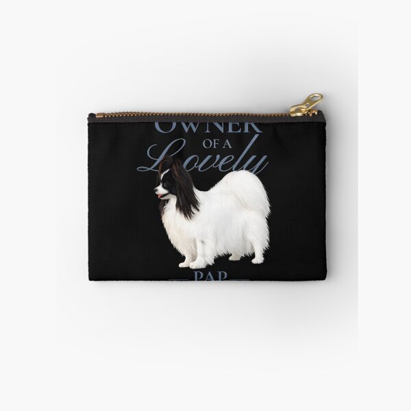 Item preview, Owner of a Lovely Pap – Black and White Papillon designed and sold by PapillonArtStudio.
