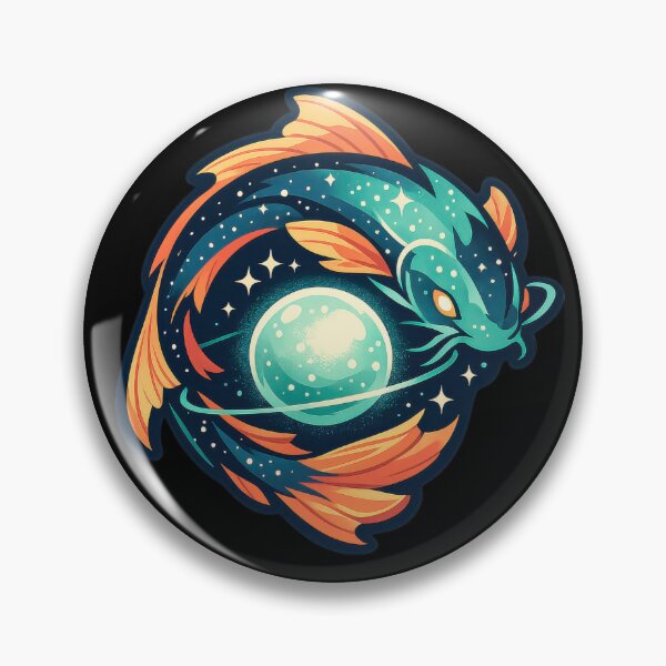 Item preview, Orbital Koi of the Starry Void  designed and sold by Sketchlegacy.