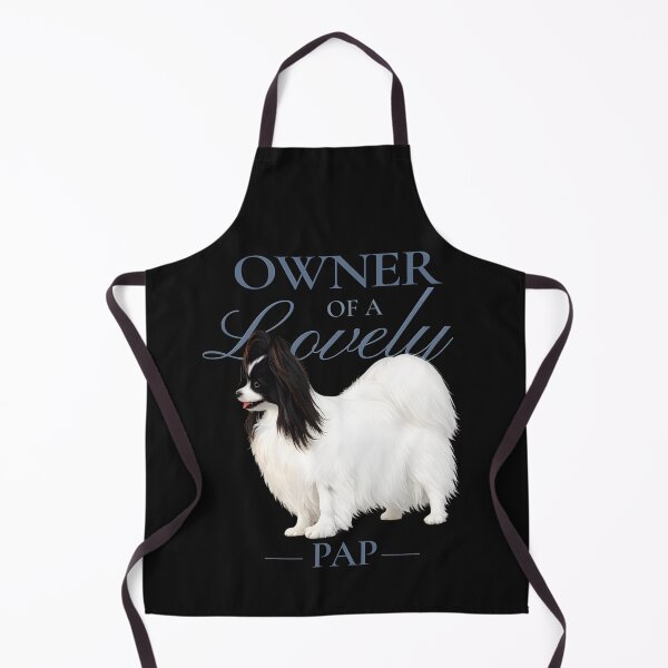Item preview, Owner of a Lovely Pap – Black and White Papillon designed and sold by PapillonArtStudio.