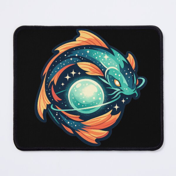 Item preview, Orbital Koi of the Starry Void  designed and sold by Sketchlegacy.