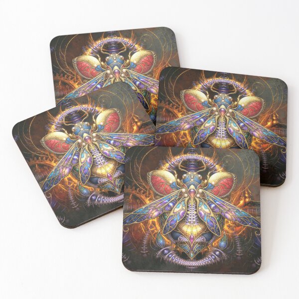 Item preview, Fractal Insect with Mechanical Elements designed and sold by Frackxion.