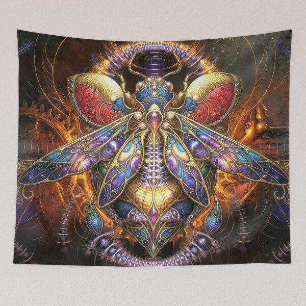 Item preview, Fractal Insect with Mechanical Elements designed and sold by Frackxion.