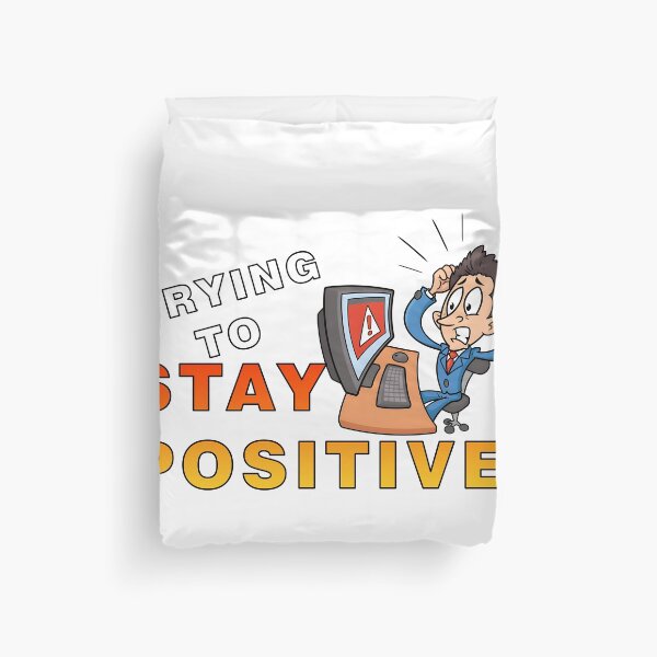Item preview, Trying to stay positive designed and sold by BUTTER7FLY.