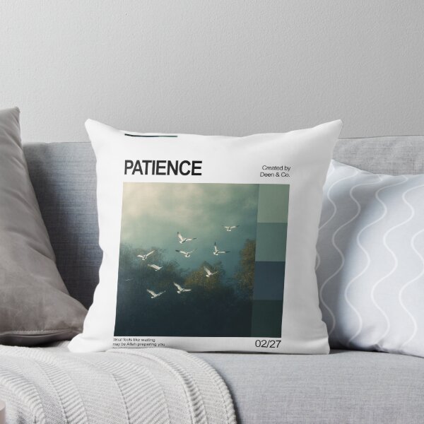 Item preview, Patience Islamic Minimalist Art designed and sold by Najmi27.