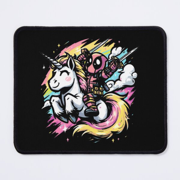 Item preview, Chibi Deadpool Riding Unicorn designed and sold by Jermaine Dixon.