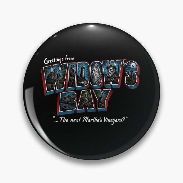 Item preview, Widow's Bay Greetings From The Next Martha's Vineyard Vintage Horror designed and sold by AnaHahn.