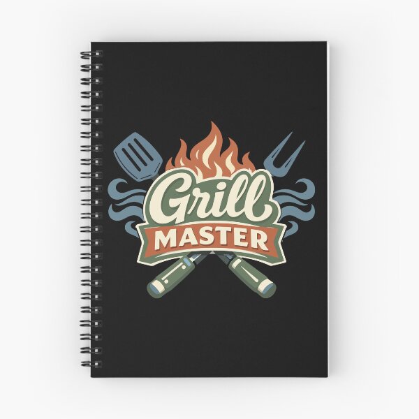 Item preview, Grill Master Flames & Utensils – BBQ Gift designed and sold by stylishdzign.