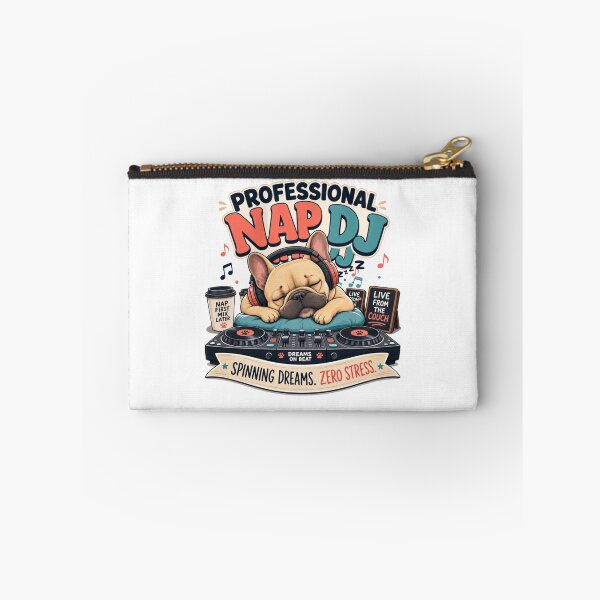 Item preview, Professional Nap DJ French Bulldog Dog Dad Funny T-Shirt designed and sold by Ashley critters.
