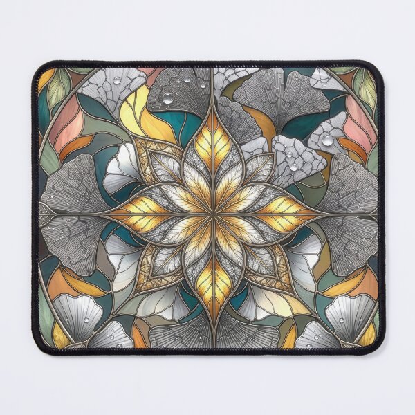 Item preview, Fractal with Autumn Colors and Ginko Leaves designed and sold by Frackxion.