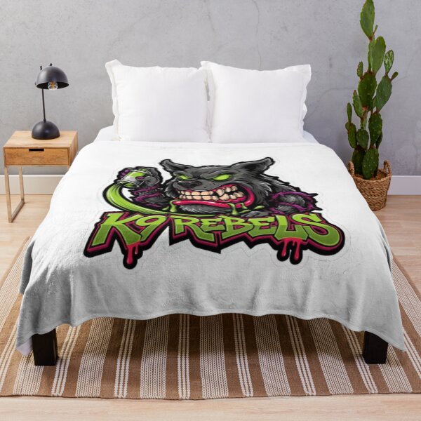 Item preview, K9 Rebels Spray Can Dog Graffiti Monsters designed and sold by smartlogo_factory.