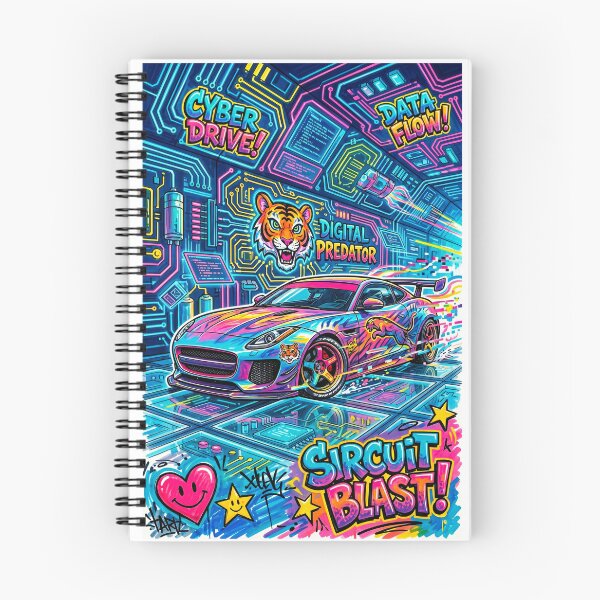 Item preview, Supercharged V8 Grand Tourer Cybernetic Grid Underground Street Drive designed and sold by RevUpDesign.