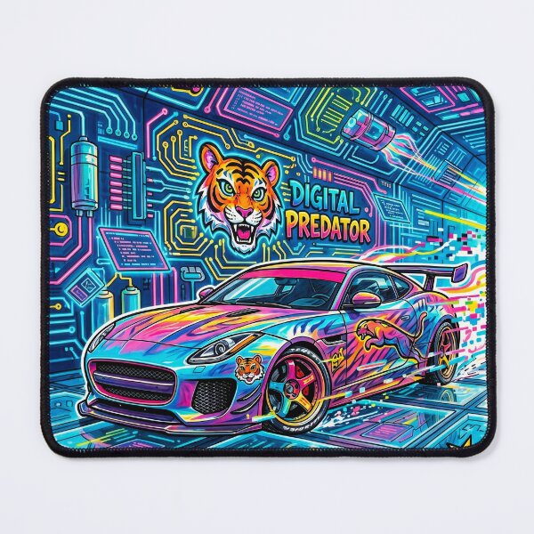 Item preview, Supercharged V8 Grand Tourer Cybernetic Grid Underground Street Drive designed and sold by RevUpDesign.