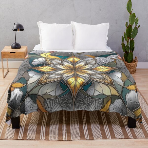 Item preview, Fractal with Autumn Colors and Ginko Leaves designed and sold by Frackxion.