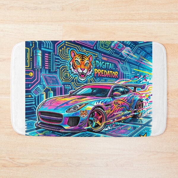 Item preview, Supercharged V8 Grand Tourer Cybernetic Grid Underground Street Drive designed and sold by RevUpDesign.