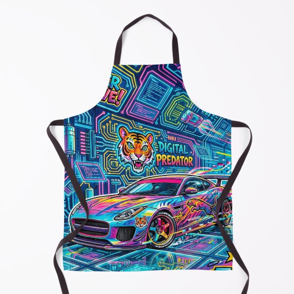 Item preview, Supercharged V8 Grand Tourer Cybernetic Grid Underground Street Drive designed and sold by RevUpDesign.