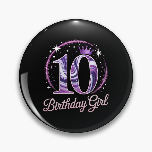 Item preview, 10th Birthday Celebration Design designed and sold by jkrphoto.