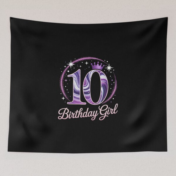 Item preview, 10th Birthday Celebration Design designed and sold by jkrphoto.