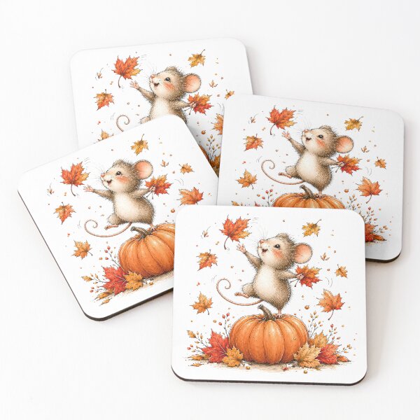 Item preview, Maisie the Merry Pumpkin Mouse designed and sold by Step & Stow.
