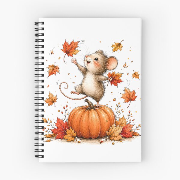 Item preview, Maisie the Merry Pumpkin Mouse designed and sold by Step & Stow.