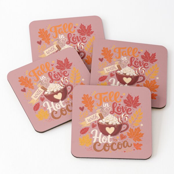 Item preview, Fall in Love with Hot Cocoa designed and sold by Pixel-Lair.