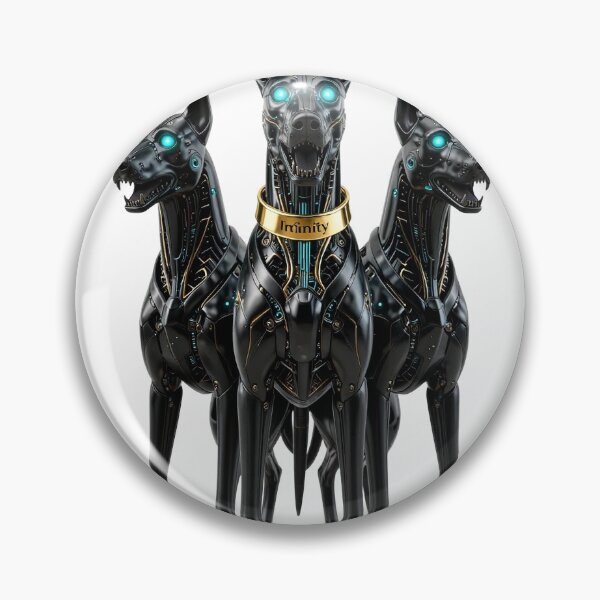 Item preview, The Vantablack Cerberus - Dark Luxury Gatekeeper & Elite Art designed and sold by Chrome cinematic.