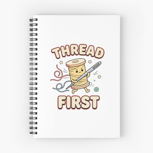 Item preview, Thread First Cute Sewing Humor designed and sold by GoofyShopp.