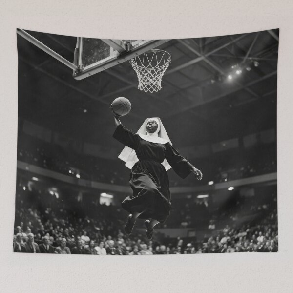 Item preview, Slam Dunk Nun designed and sold by The Mellonaire.