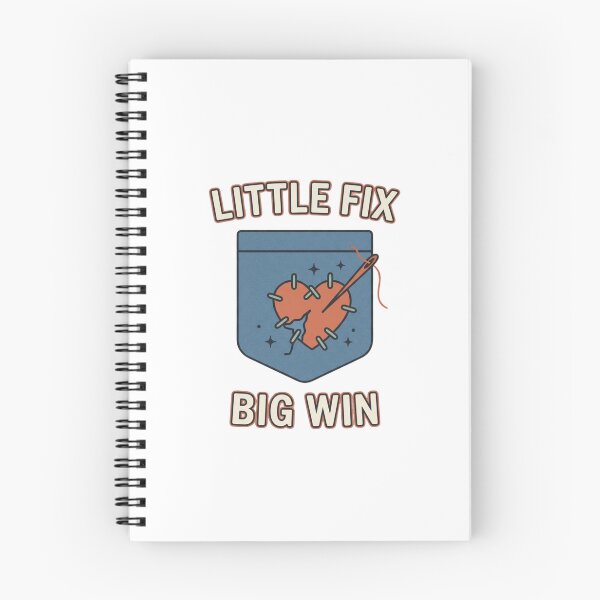 Item preview, Little Fix Big Win Visible Mending designed and sold by GoofyShopp.