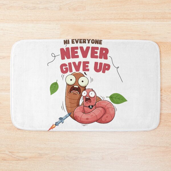 Item preview, Never give up animal designed and sold by Telomentah.