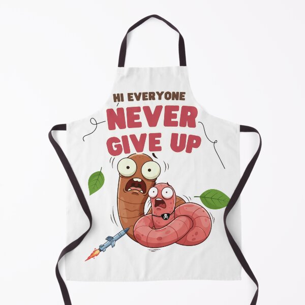 Item preview, Never give up animal designed and sold by Telomentah.