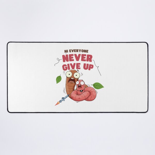 Item preview, Never give up animal designed and sold by Telomentah.