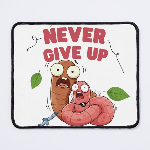 Item preview, Never give up animal designed and sold by Telomentah.